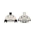 LEGO® Torso SW Armor Stormtrooper, Detailed Armor without Shoulder Belts Pattern / White Arms / Black Hands 973pb1712c01 weiss