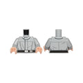 LEGO® Torso SW Imperial Crew Uniform Jumpsuit with Straight Black Belt with Silver Buckle Pattern / Light Bluish Gray Arms / Light Nougat Hands 973pb1805c01 hellgrau