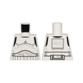 LEGO® Torso SW Armor Stormtrooper, Detailed Armor without Shoulder Belts (Rebels Cartoon Style) Pattern 973pb1810 weiss