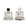 LEGO® Torso SW Armor Stormtrooper Ep. 7 with Black, Light Bluish Gray and Dark Bluish Gray Lines Pattern 973pb2129 weiss