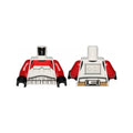 LEGO® Torso SW Armor Stormtrooper, Detailed Armor with Red Marking without Shoulder Belts Pattern / Red Arms / Black Hands 973pb2203c01 weiss