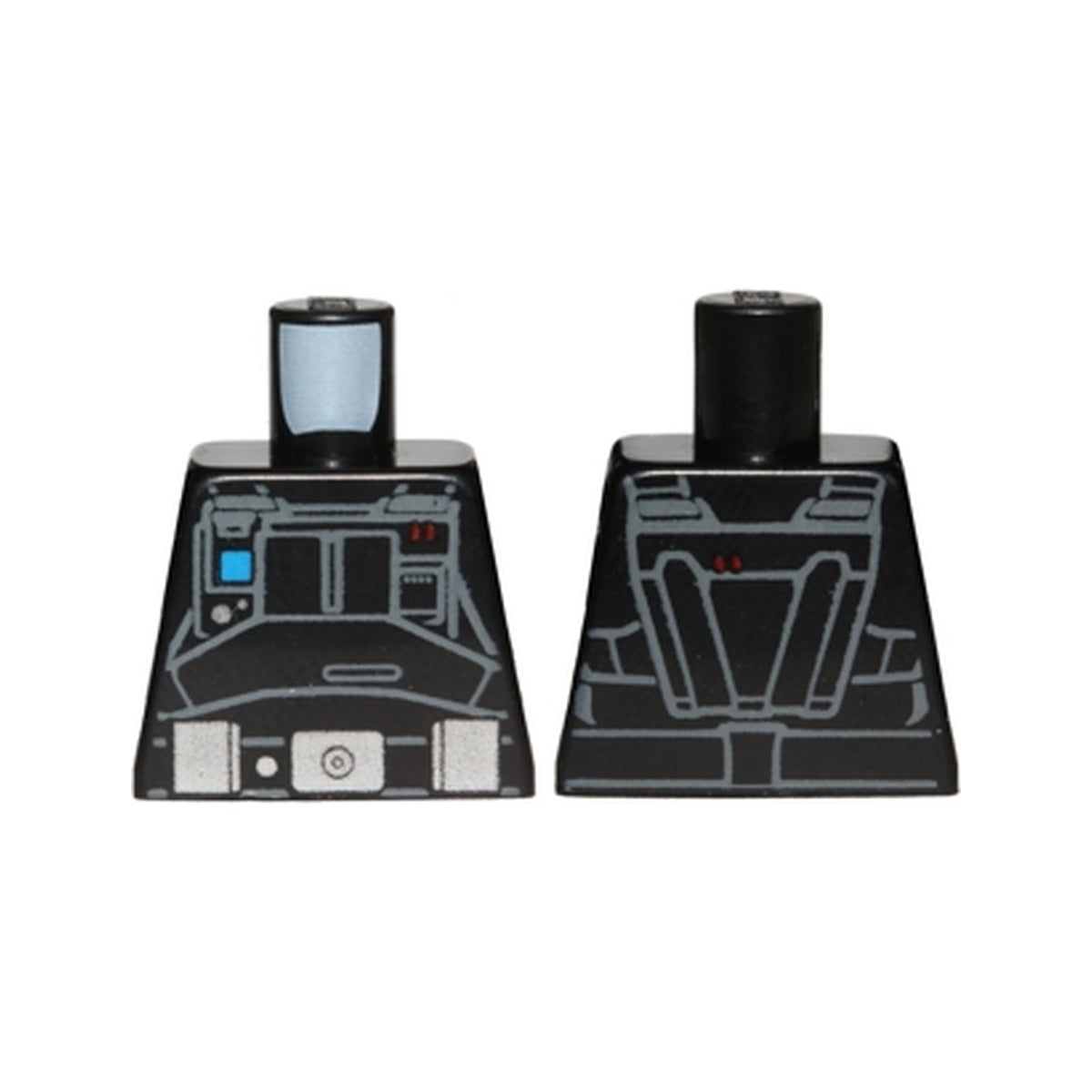 LEGO® Torso SW Imperial Ground Crew Jumpsuit Pattern 973pb2508 schwarz