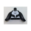 LEGO® Torso Orca with White Ventral Patch Pattern / Black Fins 973pb2561c01 schwarz