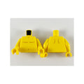 LEGO® Torso Bare Chest with Medium Nougat Muscles Outline and Navel Pattern / Yellow Arms / Yellow Hands 973pb2740c01 gelb