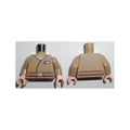 LEGO® Torso SW Jacket with Resistance Army Major Rank Badge and Medium Nougat Belt Pattern / Dark Tan Arms / Light Nougat Hands 973pb2866c01 dunkelbeige