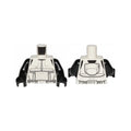 LEGO® Torso SW Detailed Armor Scout Trooper, Narrow Belt with Large Black Dots and Vertical Line on Back Pattern / Black Arms / Black Hands 973pb3502c01 weiss