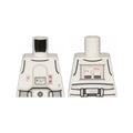 LEGO® Torso SW Armor Snowtrooper with Printed Back Pattern 2 973pb3504 weiss