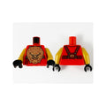 LEGO® Torso Tunic with Large Gold Lion Breastplate Pattern / Pearl Gold Arms / Black Hands 973pb3930c01 rot