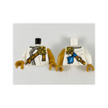 LEGO® Torso Ninjago Robe with Light Bluish Gray Hem, Gold Left Pauldron and Nougat Crossbelt Pattern / Pearl Gold Arm Left / White Arm Right / Pearl Gold Hands 973pb3987c01 weiss
