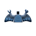 LEGO® Torso Bright Light Blue Stomach with 3 Dark Blue Curved Lines Pattern / Sand Blue Arms with Wings, Pterodactyl with Bright Light Blue and Dark Blue Markings Pattern / Dark Blue Hands 973pb5907c01 sandblau