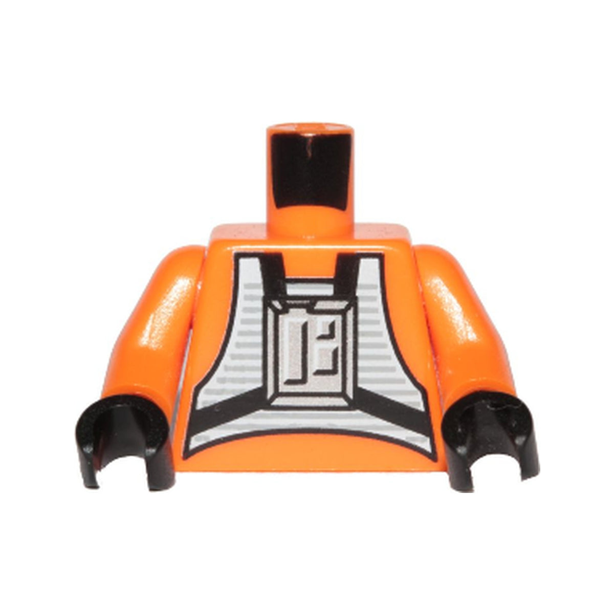 LEGO® Torso SW Rebel Pilot Pattern / Orange Arms / Black Hands 973ps1c01 orange