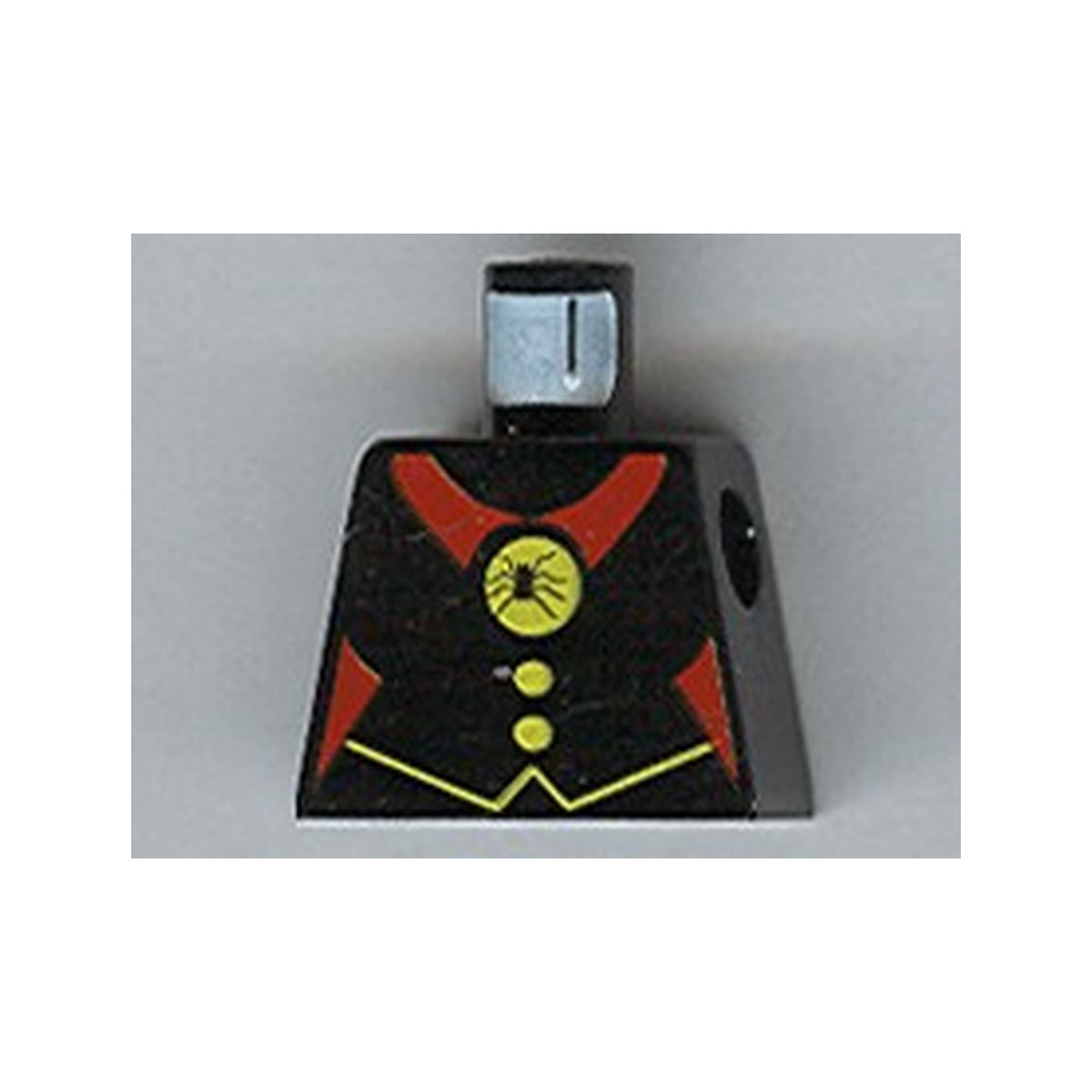 LEGO® Torso Castle Fright Knights Red Spider Medal Pattern 973px35 schwarz