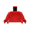 LEGO® Torso Robe with Dark Red Folds and Creases Pattern / Red Arms / Red Hands 973px70c01 rot
