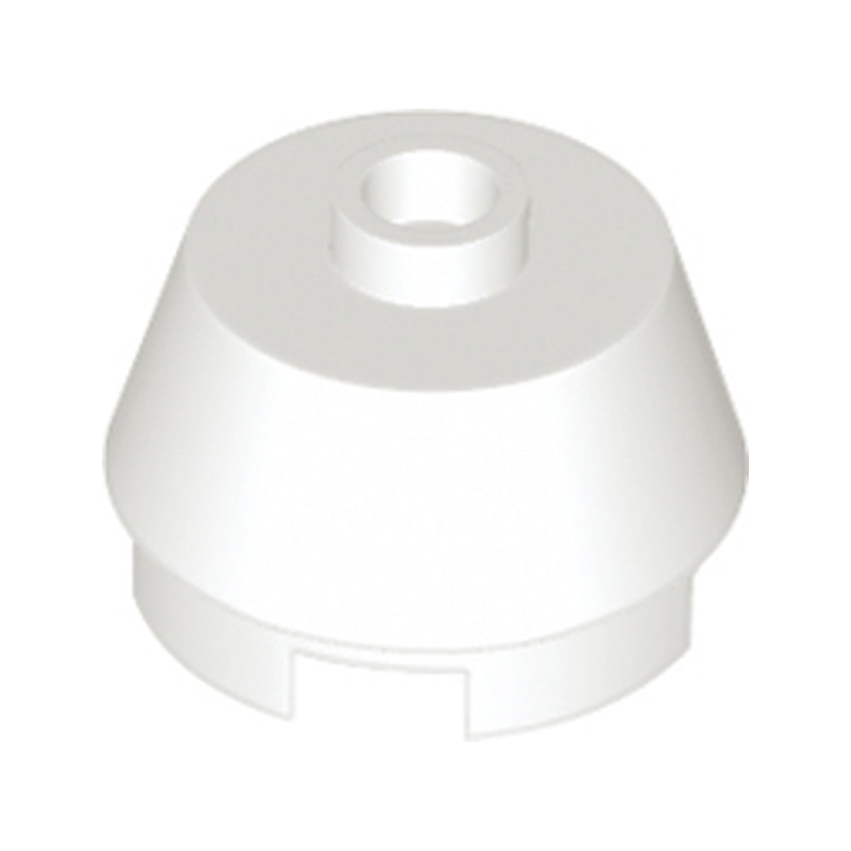 LEGO® Cone 2 x 2 Truncated 98100 weiss