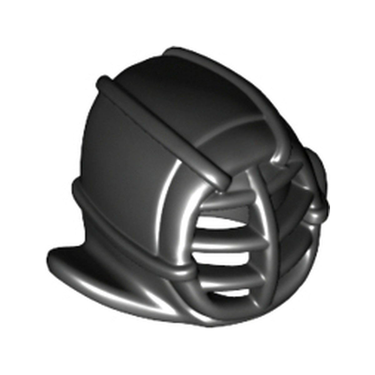 LEGO® Minifigure, Headgear Ninjago Kendo Helmet 98130 schwarz