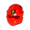 LEGO® Minifigure, Headgear Ninjago Wrap Type 1 with Gold Ninjago Logogram 'Fire' Pattern 98133pb07 rot