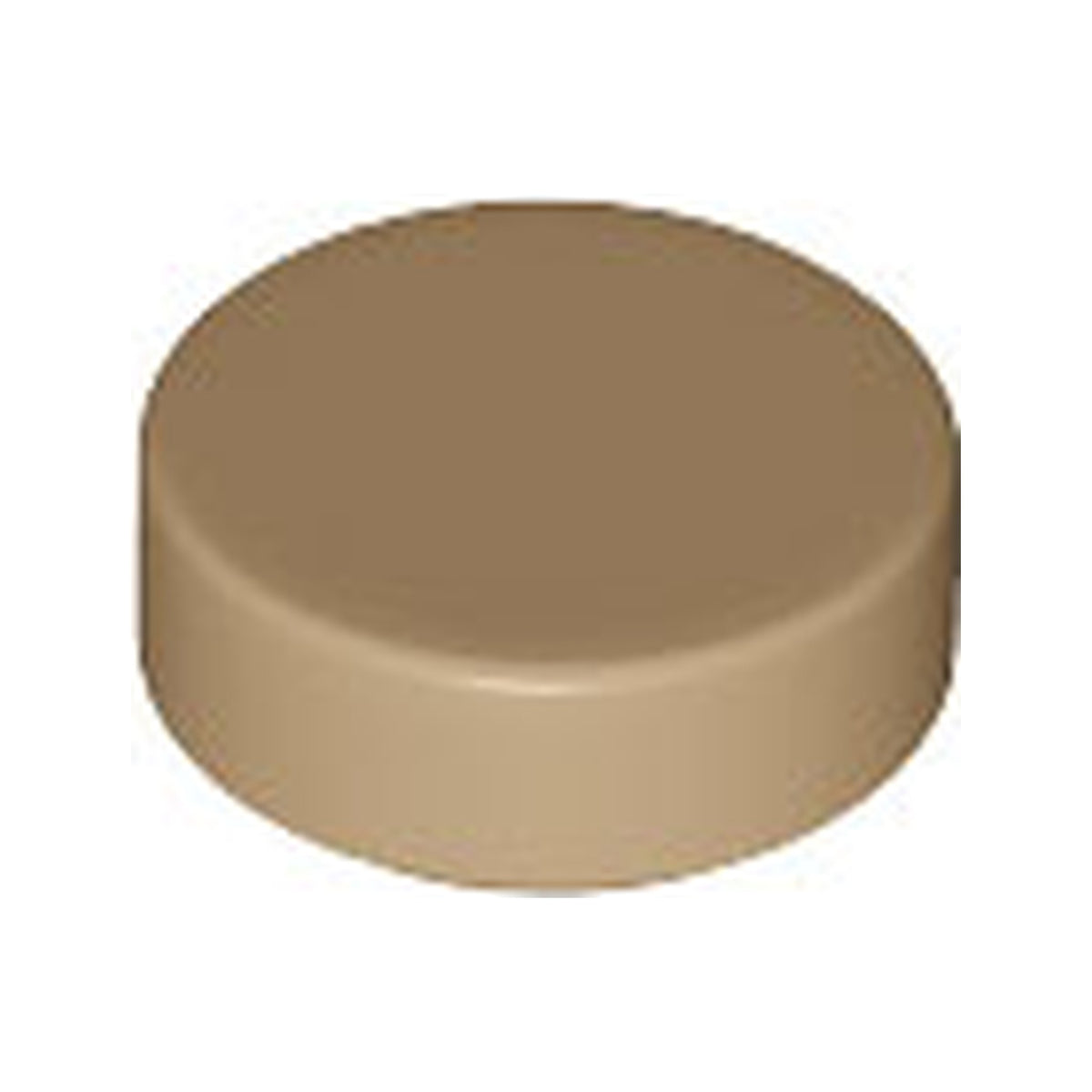 LEGO® Tile, Round  1 x 1 98138 dunkelbeige