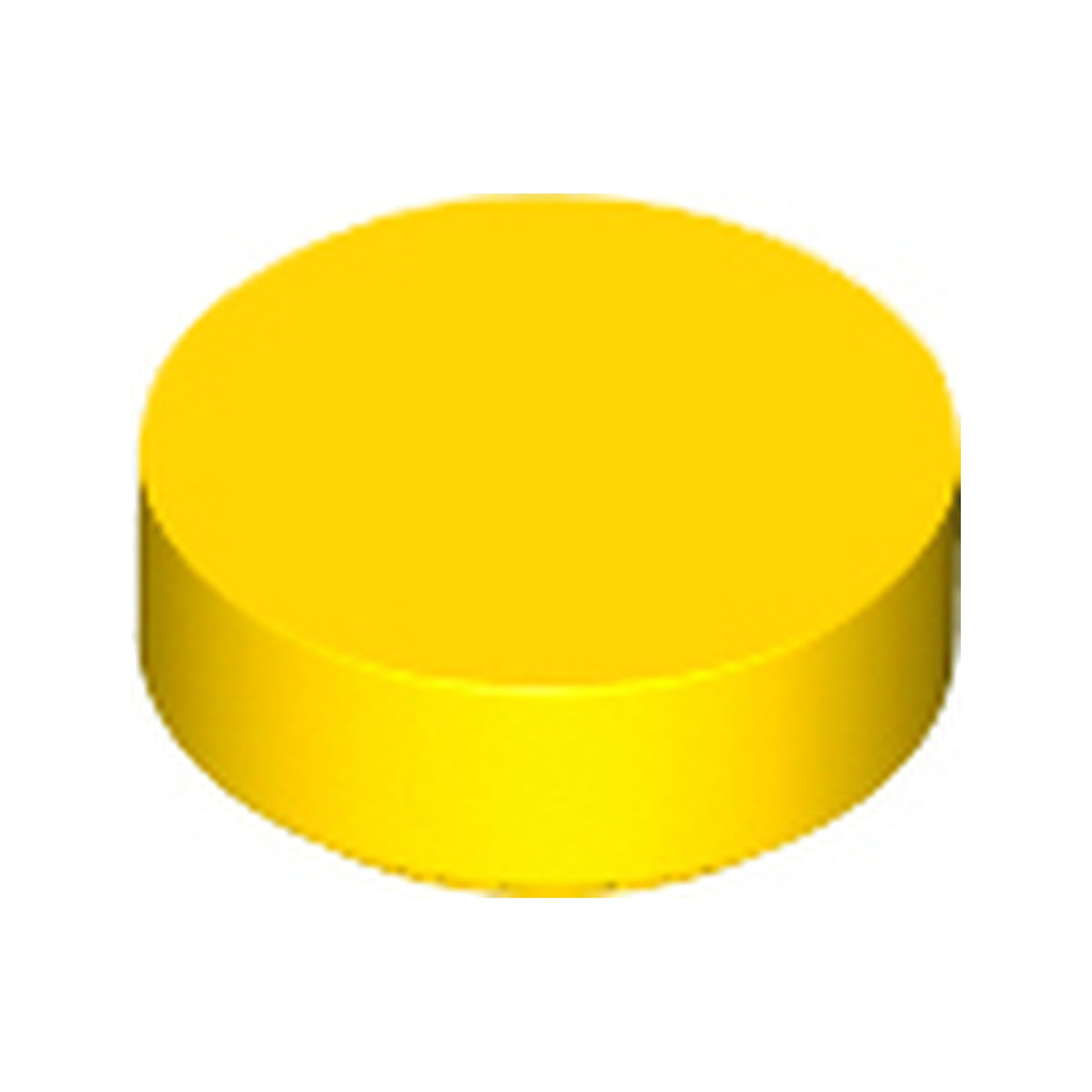 LEGO® Tile, Round  1 x 1 98138 gelb