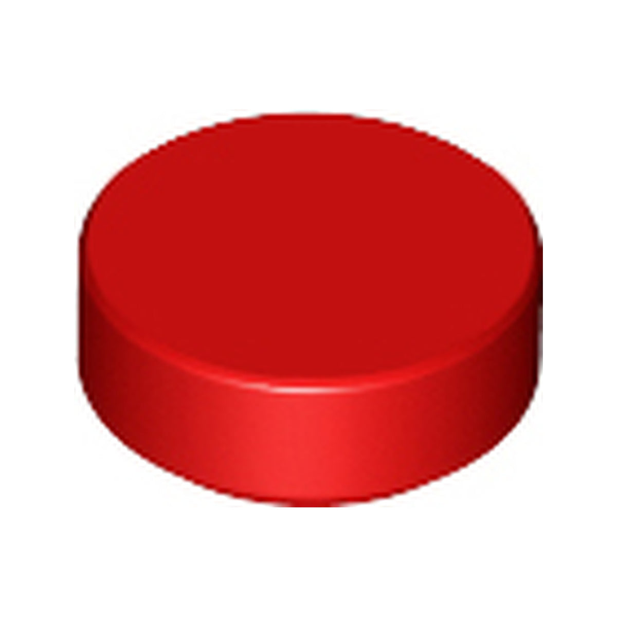 LEGO® Tile, Round  1 x 1 98138 rot