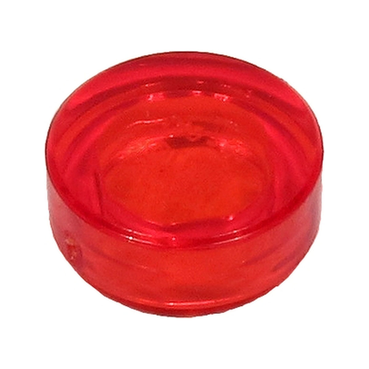 LEGO® Tile, Round  1 x 1 98138 transparent rot