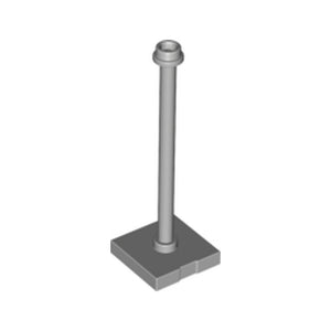LEGO® Support 2 x 2 x 5 Bar on Tile Base with Hollow Stud and Stop Ring 98549