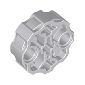 LEGO® Technic, Axle Connector Block Round with 2 Pin Holes and 3 Axle Holes (Hero Factory Weapon Barrel) 98585