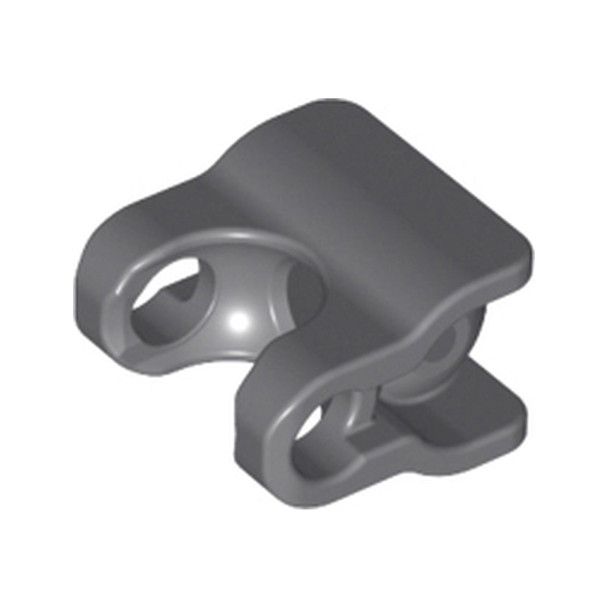 LEGO® Hero Factory Arm / Leg Extender with Ball Joint and Ball Socket 98613 dunkelgrau