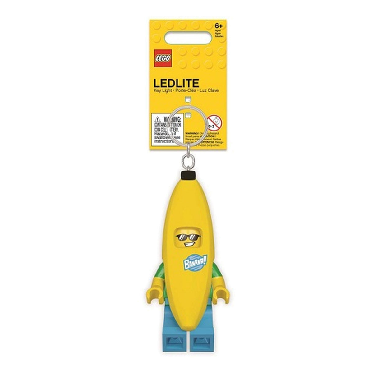LEGO® Anhänger LGL-KE118 - LED Key Light Banana Guy (LEDLITE)