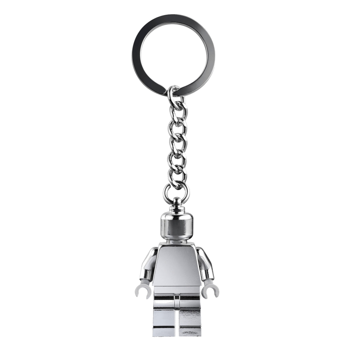 LEGO Key Chain 854305 - Chrome Silver Minifigure