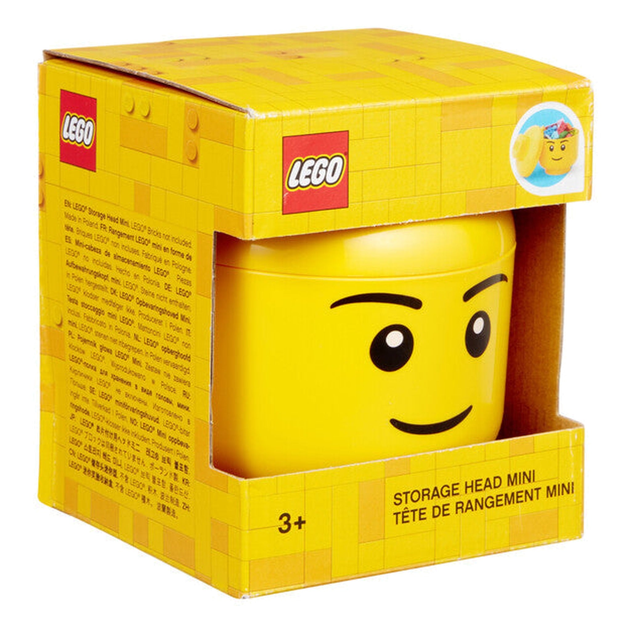 LEGO Storage Head Mini – Boy
