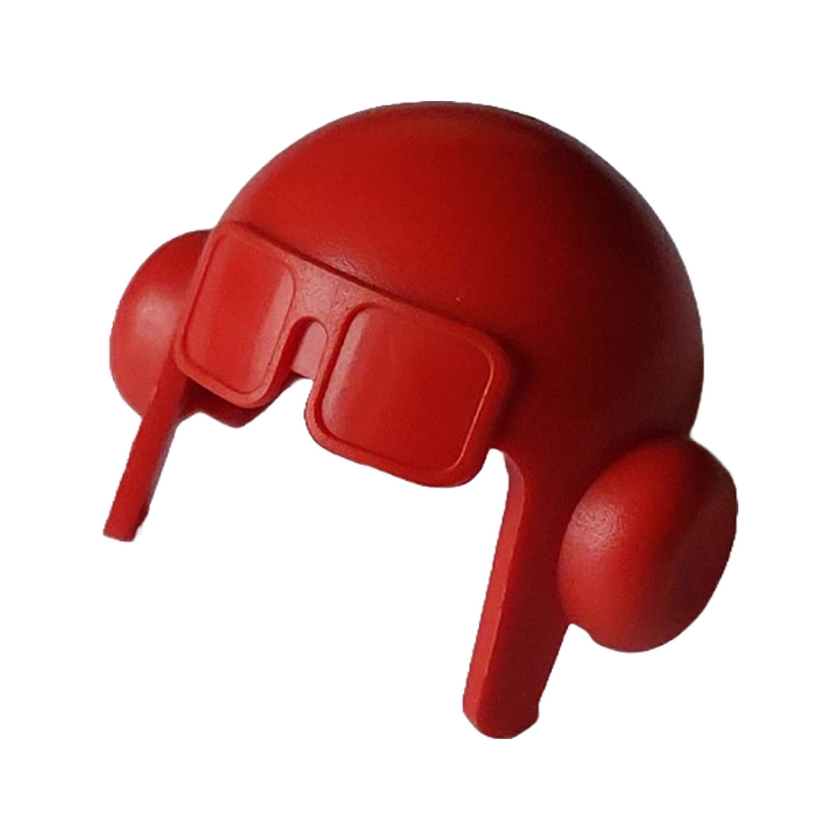 LEGO® Homemaker Figure / Maxifigure Headgear Aviator Helmet bb0015c rot