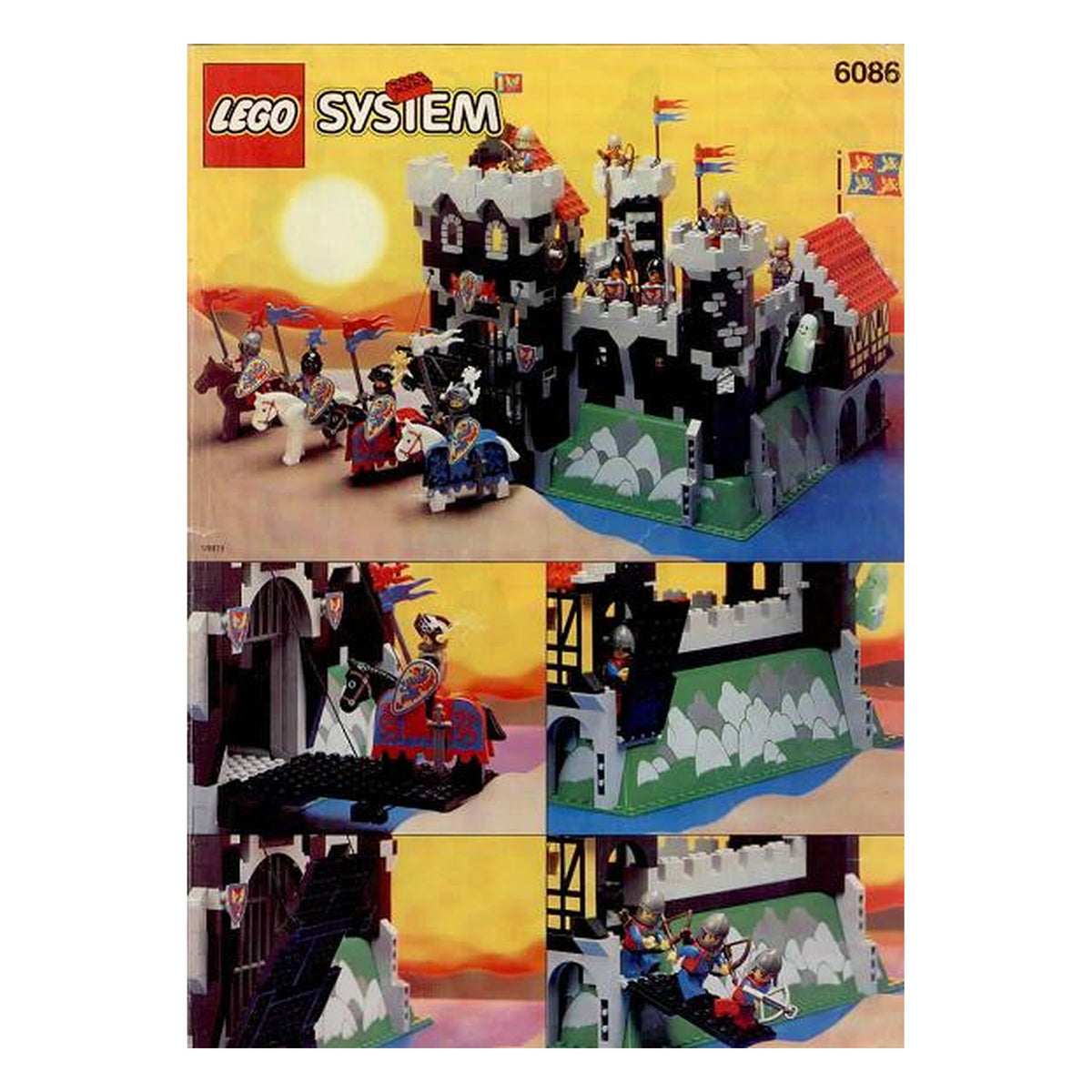 LEGO® Castle 6086 - Black Knight's Castle – Occasion