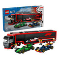 LEGO® City 60445 - F1 Truck with RB20 & AMR24