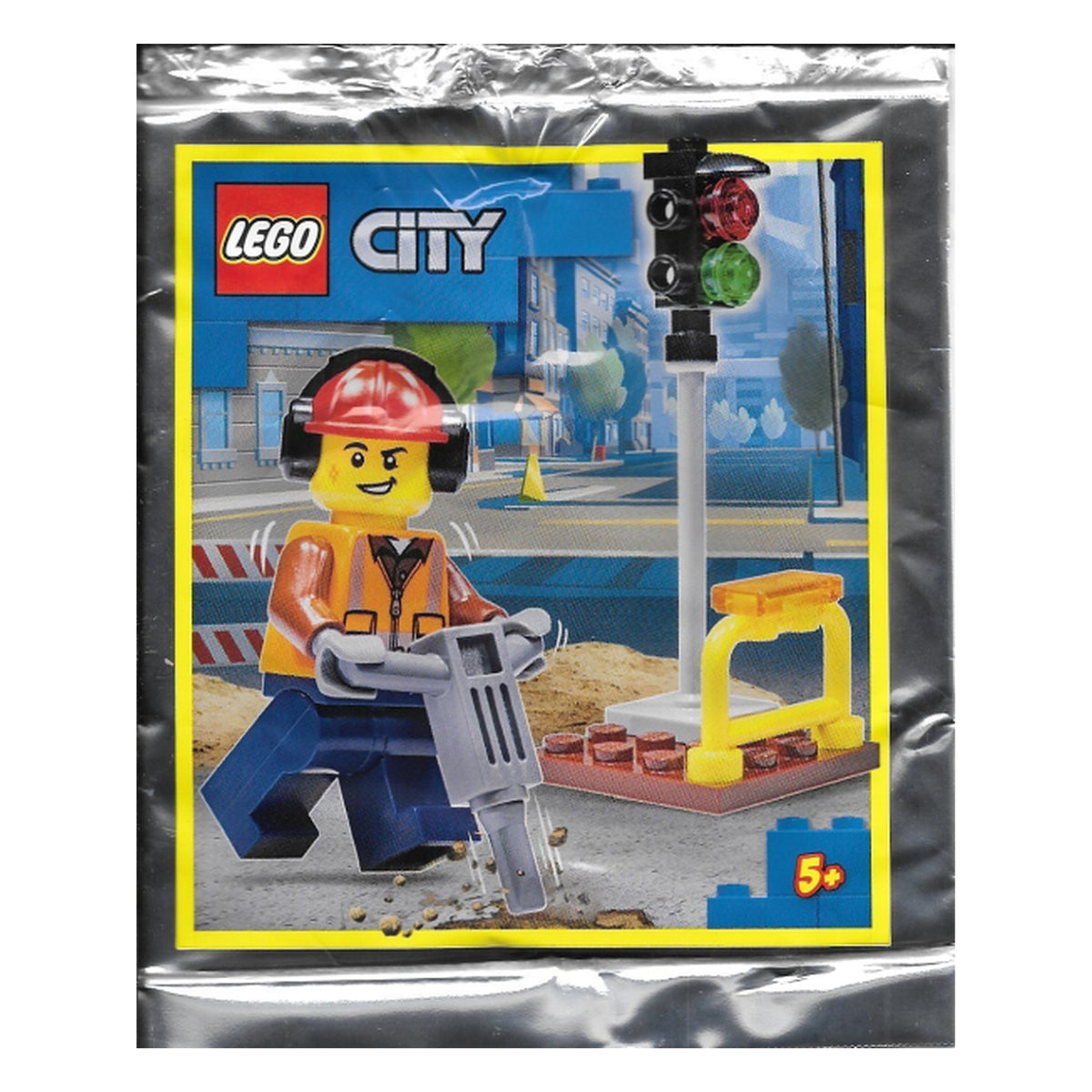LEGO® City 952111 - Builder and Traffic Light (Foil Pack)
