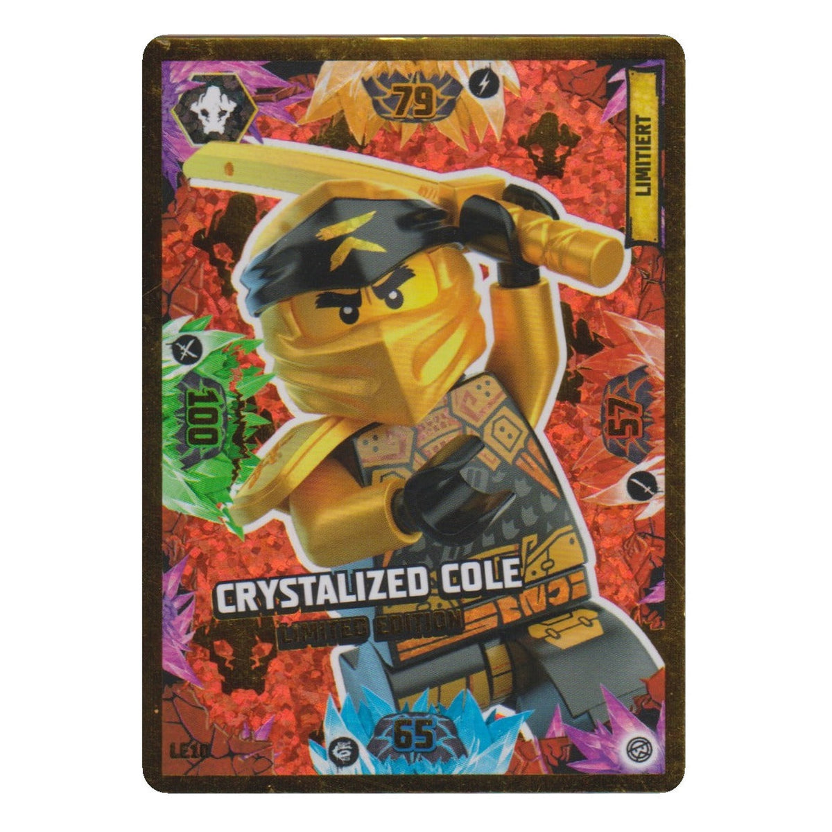 LEGO: Crystalized Cole – Ninjago Serie 8 (LE10) – Einzelkarte