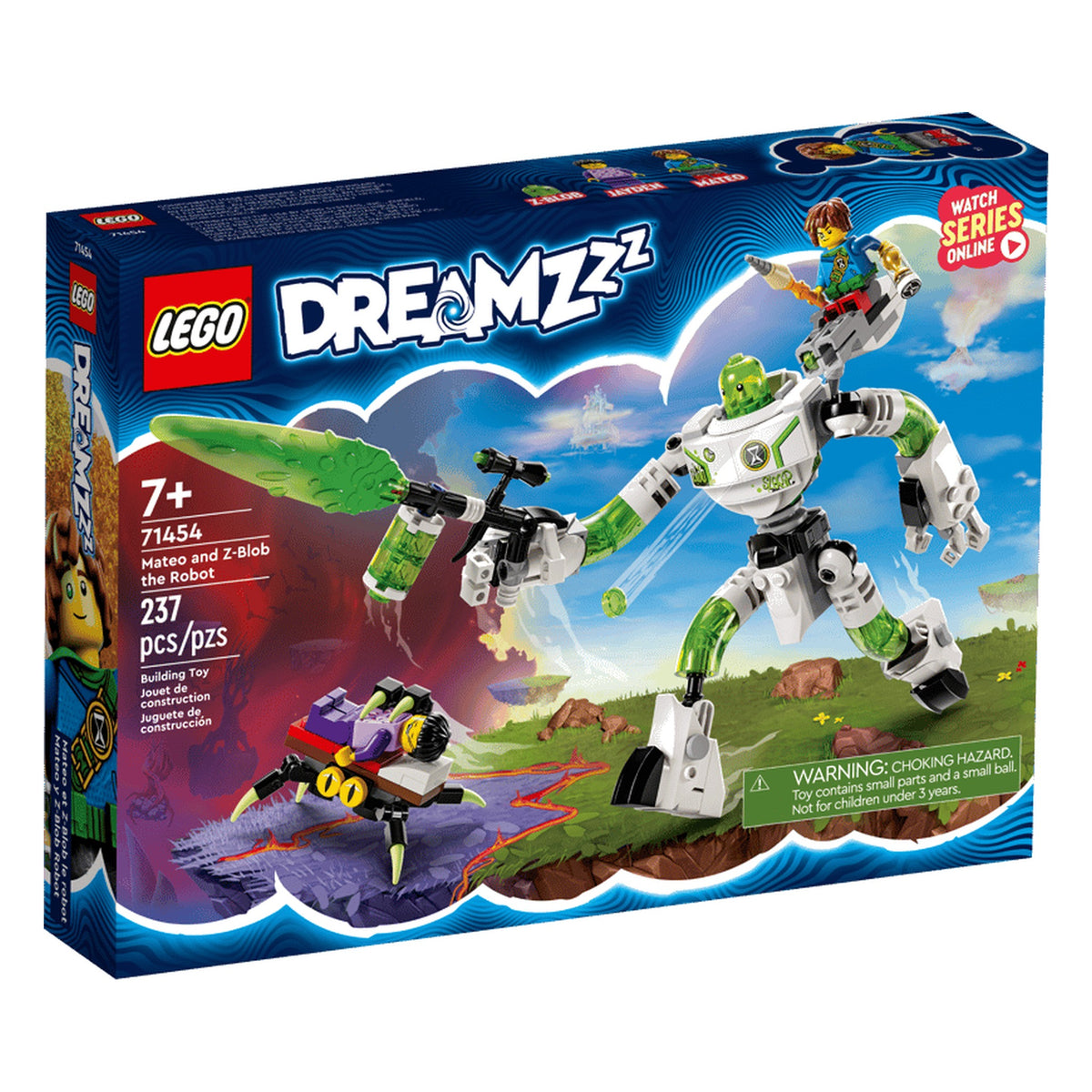 LEGO® DREAMZzz 71454 - Mateo et Z-Blob le robot