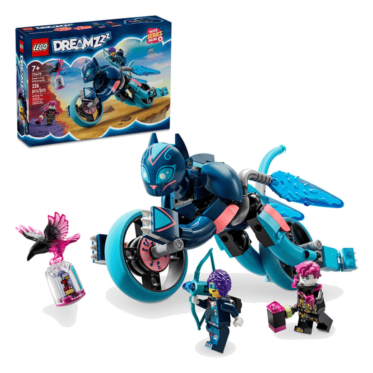 LEGO® DREAMZzz 71479 - La moto-chat de Zoey
