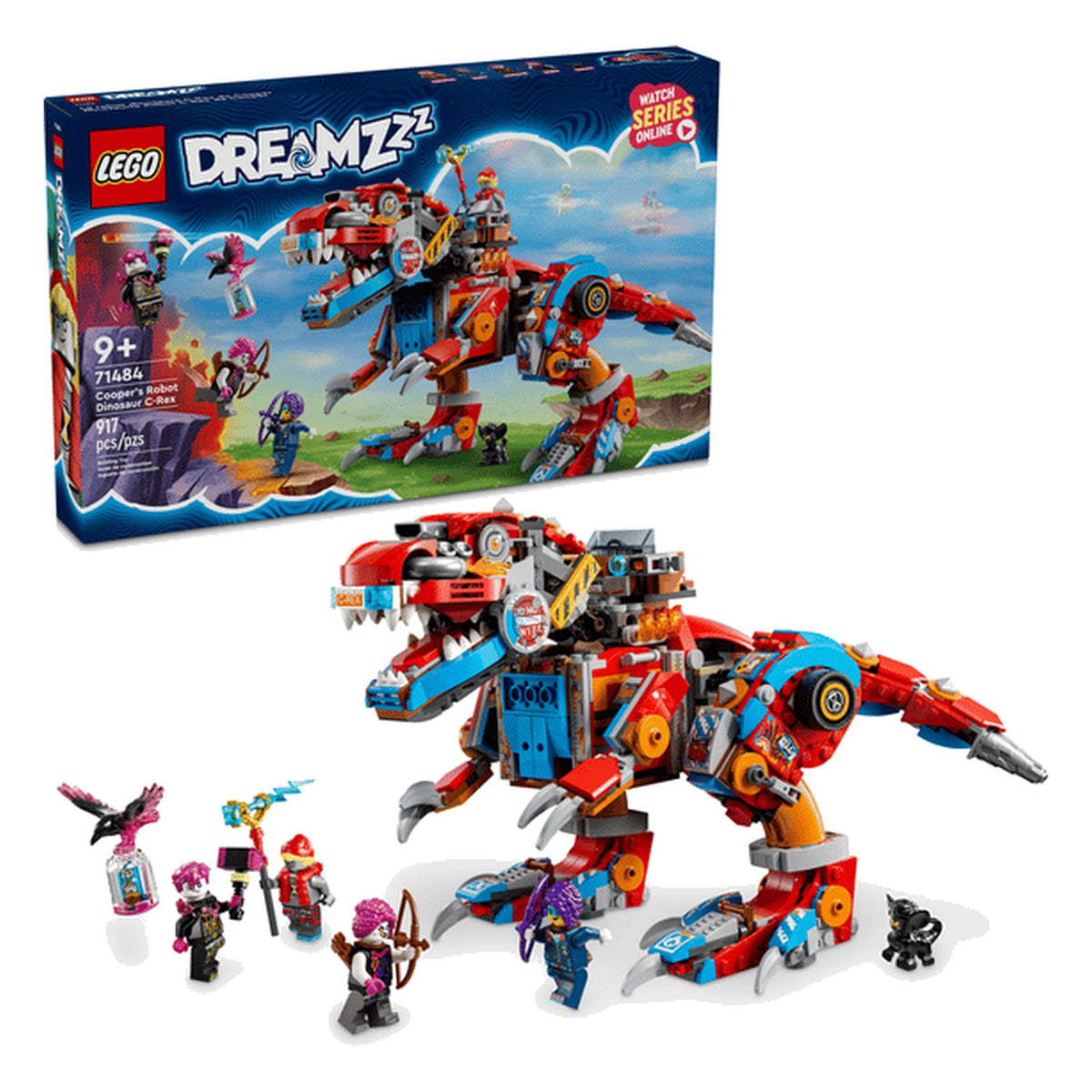 LEGO® DREAMZzz 71484 - Le robot dinosaure C-Rex de Cooper