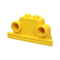 LEGO® Fabuland Brick, Modified 1 x 4 x 2 Bell Shape with Headlights fabaj3 gelb