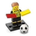 LEGO® Minifigur Football Referee (Serie 24) col24-1 – Neu