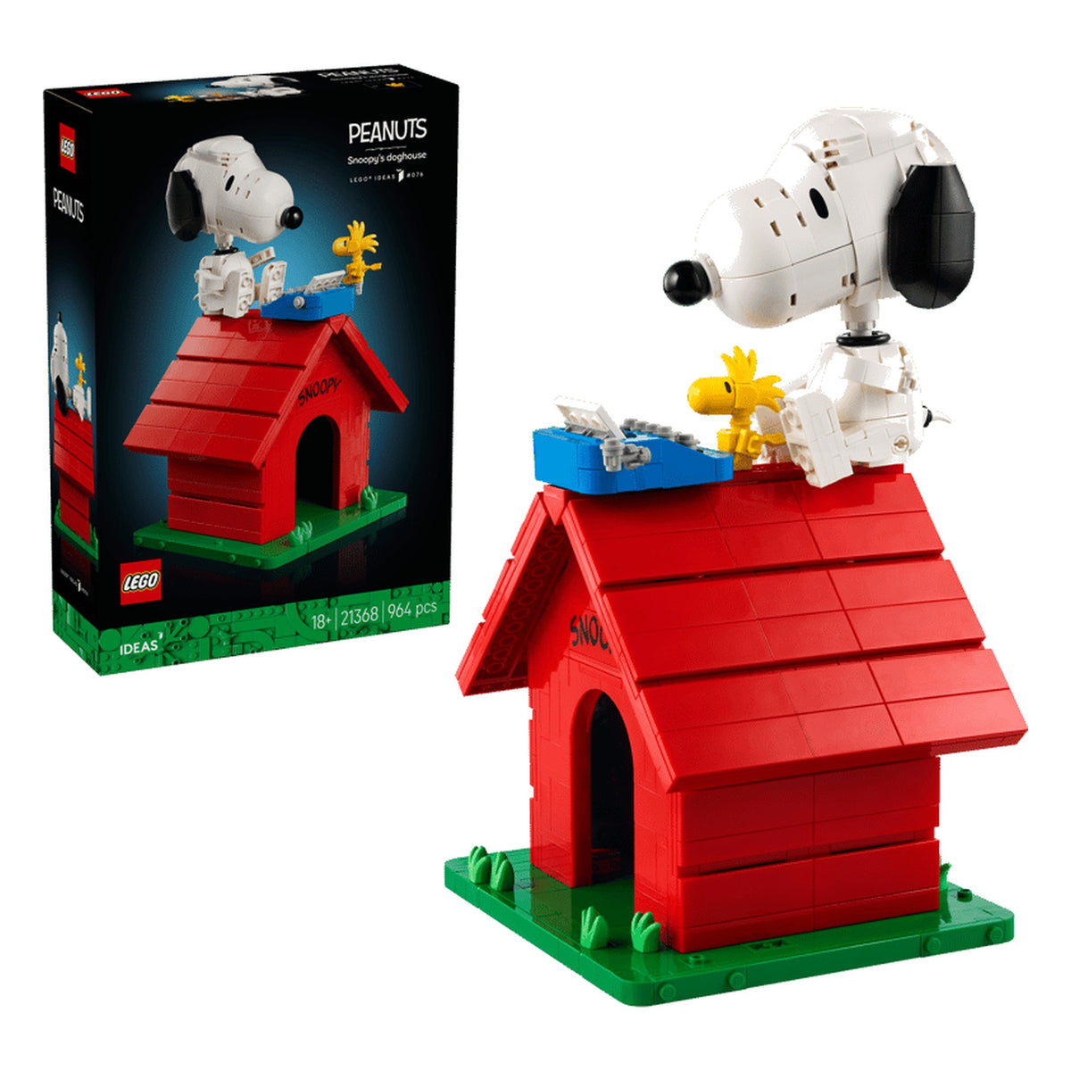 LEGO® Ideas 21368 - Peanuts : La niche de Snoopy