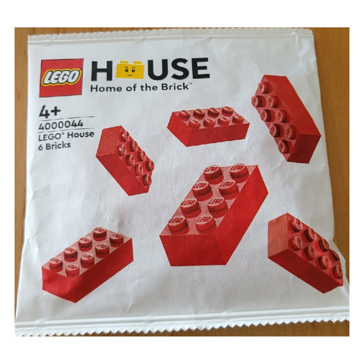 LEGO® LEGO Brand 4000044 - LEGO House 6 Steine Papiertüte