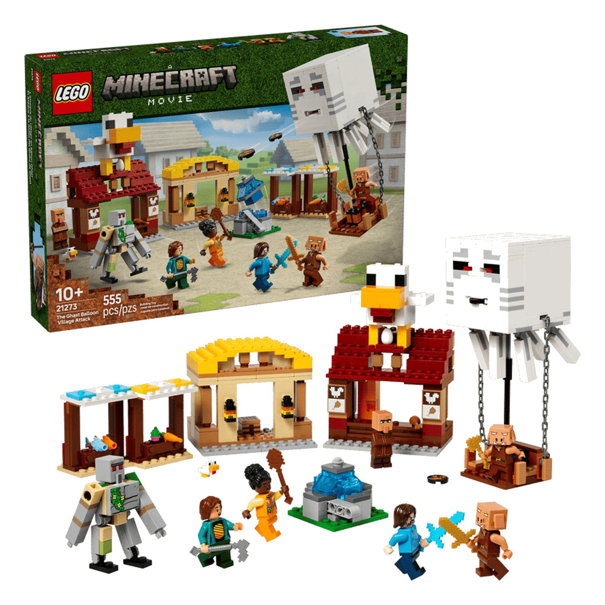 LEGO® Minecraft 21273 - The Ghost Balloon Village Attack
