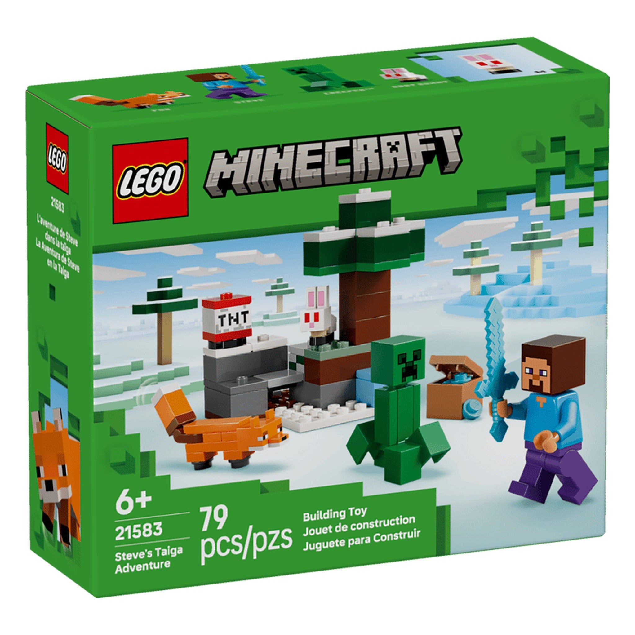 LEGO® Minecraft 21583 - Steve's Taiga Adventure