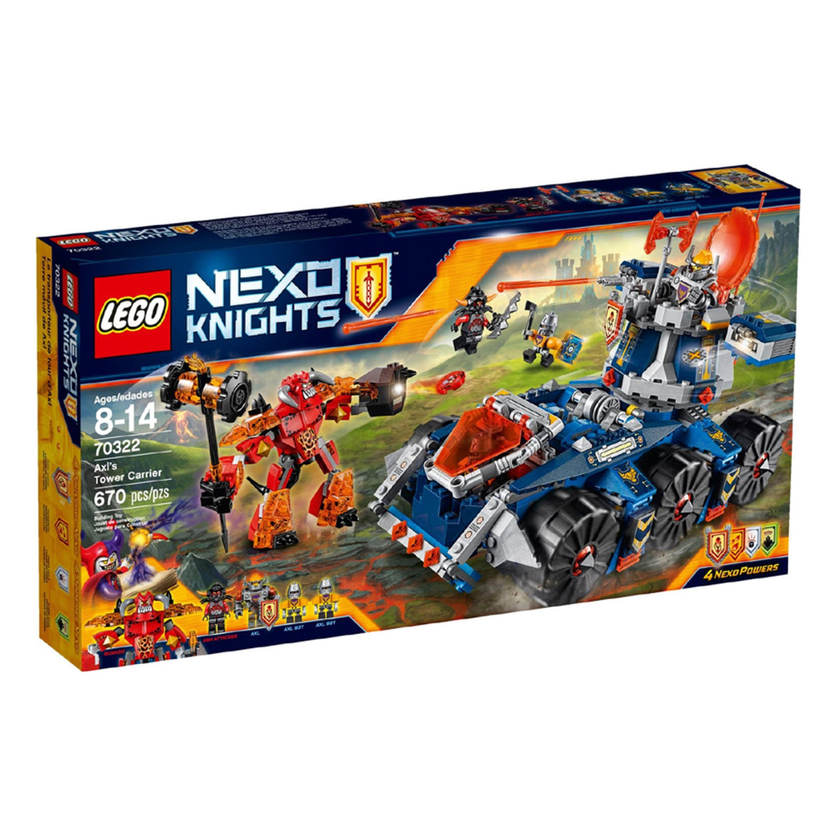 LEGO® NEXO KNIGHTS 70322 - Axl's Tower Carrier