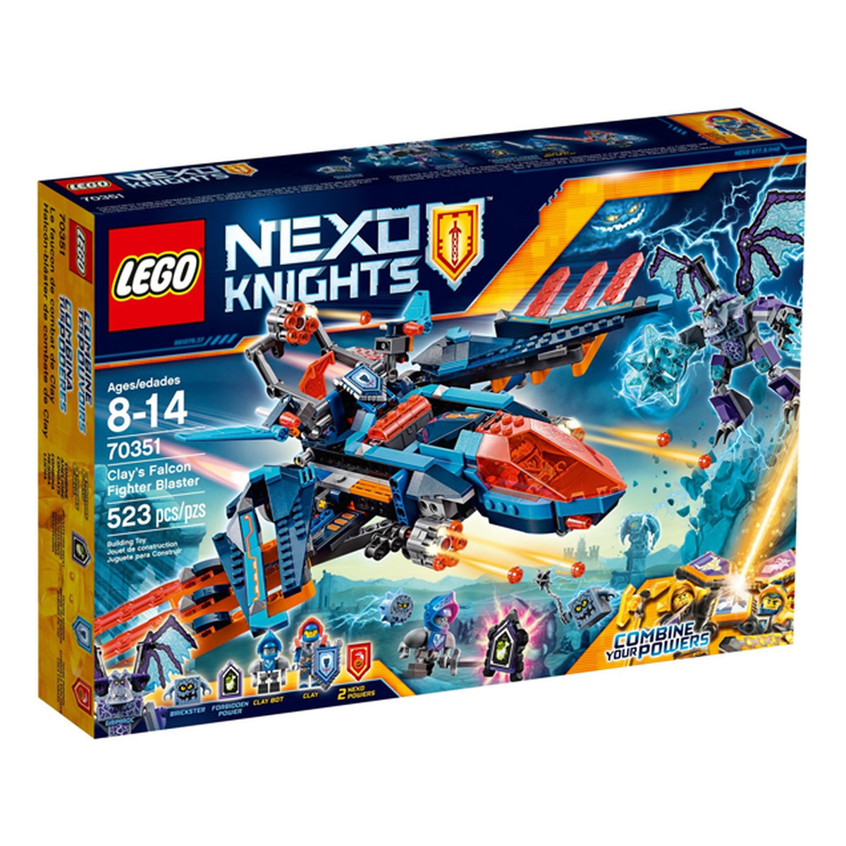 LEGO® NEXO KNIGHTS 70351 - Clay's Falcon Fighter Blaster