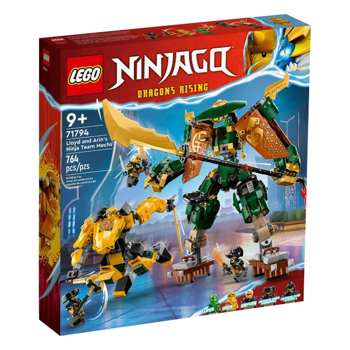 LEGO® NINJAGO 71794 - Lloyd and Arin's Ninja Team Mechs