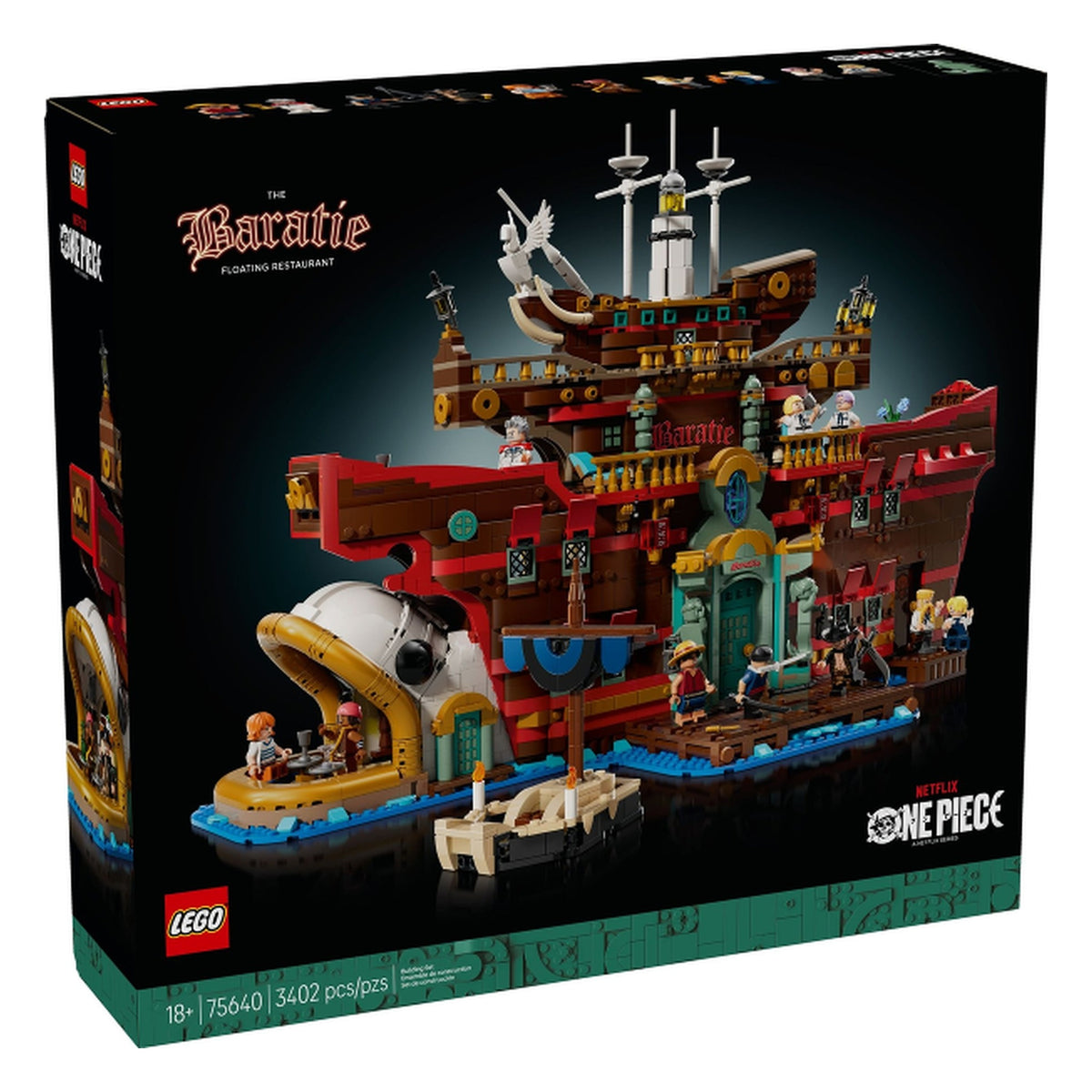 LEGO® One Piece 75640 - The Baratie Floating Restaurant