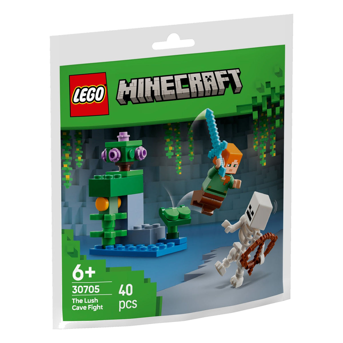 LEGO® Polybag 30705 - Minecraft The Lush Cave Fight