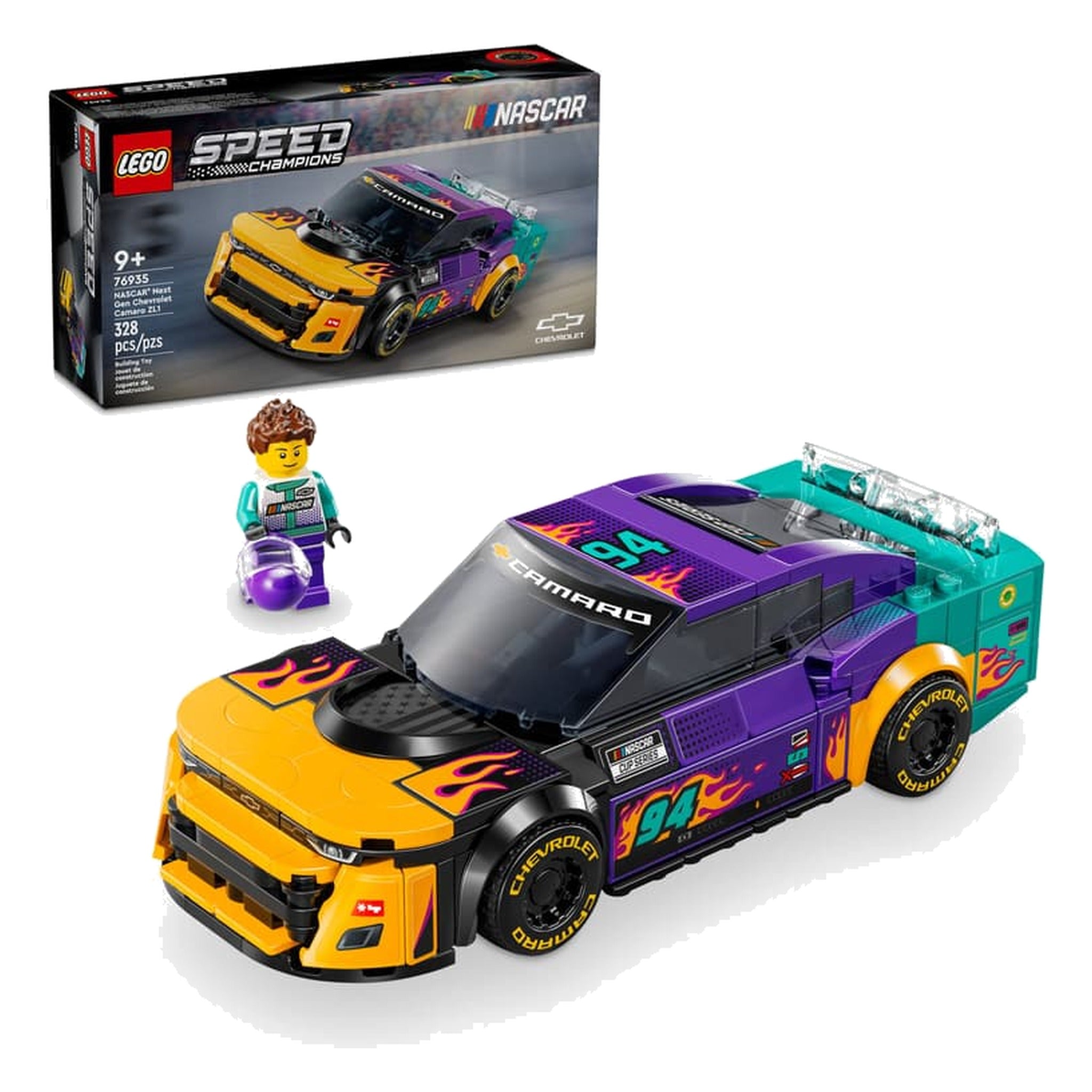 LEGO Speed Champions 76935 - NASCAR Next Gen Chevrolet Camaro ZL1